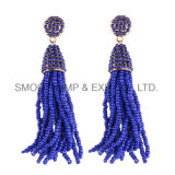 Fringed Color Beads Tassel Earrings Fashion Women Accessories Jewelry Gift