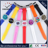2015hot Selling Custom Glass Mirror Silicone Watch (DC-994)