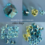 China Factory Decorative Cube Shape Crystal Beads for Jewelry Making