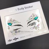 Stick on Face Gem Sticker Performance Makeup Body Art Accessories All in One Face Jewel (J22)