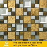 Glass Mosaic with Wall Paper and Metal (G02)