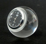 Crystal Ball Clock for Table and Office Decoration