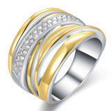 Imitation Jewelry Mix Color Crystal Ring for Women
