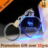 Promotional Gifts/Souvenir Heart Metal Keyring Crystal Keychain (YT-3271)