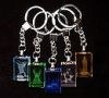 Hot LED Engraving Crystal Keychain Factory Supply (JD-CK-501)