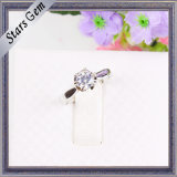 Beautiful New Style 925 Silver Halo Fashion Jewelry Ring
