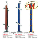 Sanding Finish Stainless Steel Material Railing Pillars (GM-B068 / GM-B039-E / GM-B036-3)