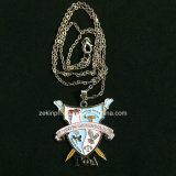 Customized Soft Enamel Metal Medal with Ball Chains
