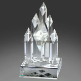Super 5-Star Diamond Optical Crystal Award (CA-1258)