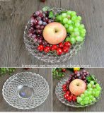Fashion Crystal Glass Fruit Bowl for Tableware
