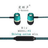 Microphone OEM Logo Ikson Design Earphone