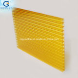 Orange 4mm/6mm/8mm/10mm Twin-Wall Frosted Polycarbonate Sheet