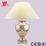 Traditional Table Lamp with Fabric Lampshade Wl-59161