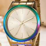 Custom Logo Men's Quartz Watch Fashion Wristwatch for Man (WY-17003C)
