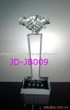 Crystal Glass Iceberg Award--Handshake Shape (JD-JB-014)