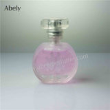 30ml Fashionable Women Glass Perfume Bottle with Frosting Decoration