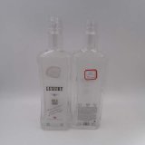 Manufacture Cylindrical Vodka Hard Liquor Bottle, Whiskey Glass Container