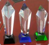Crystal Diamond Tower Award-Green Base
