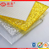 Plastic Crystal Panel Polycarbonate Embossed Sheet Diamond Solid Sheet 163