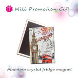 Phantom Crystal Flower Picture Fridge Magnet