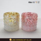 Electroplated Glass Votive Candle Holder