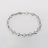Wholesale Charm Stainless Steel Crystal Bracelet for Women (CP-JS-BS-1025)