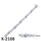 New Design Crystal Bracelet Silver Jewelry Hotsale