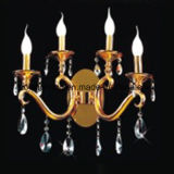 European Style Four Heads Goldplated Wall Lamp (PX0247-B)