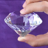 60mm Big Size Crystal Glass Paperweight Diamond for Decoration
