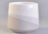 2018 Latest Grey Ceramic Candle Jar