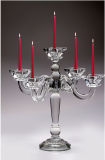 Hot Selling Crystal Glass Candleholder for Wedding