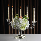 Wholesale Clear Crystal Candleholder with Competitive Price