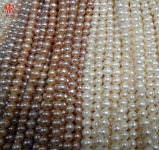 8-9mm Natural Round Fresh Water Pearls