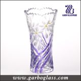 Daisy Decorative Soda Lime Glass Vase (GB1505XWH/PDS)
