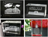 3D Laser Engraving K9 Crystal Paperweight