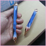 5.5 Inch Blue Crystal Living Room Cupboard Pull 128mm Pitch