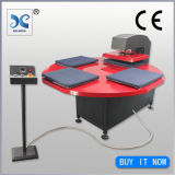 New Condition and Heat Press Plate Type Pneumatic Four Stations Heat Press Machine Fjxhb5-1