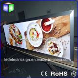 Super Slim LED Display Board with Crystal Glass Frame
