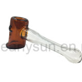 Wholesale Glass Hammer Tobacco Water Bubbler for Smoking Pipes (ES-HP-539)