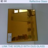 4mm-6mm Golden Reflective Glass