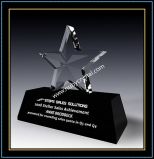Crystal Star Award Trophy Gift 6 Inch Tall (NU-CW864)