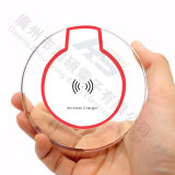 Promotional Round Crystal ABS Fast Wireless Charger