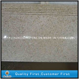 Polished Yellow G682 Rusty Granite Stone Stair Risers for Tread