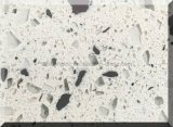 A Grade Quartz Surface Slab, Artificial Stone Double Color Quartz Slab