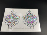 2018 Bling Glitter Eye Skin Sticker Adhesive Acrylic Gem Crystal Diamond Chest Stickers (E09)
