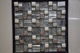 Building Material Metal Mixed Natural Marble/Ceramic/Glass Mosaic