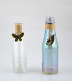 Glass Vase with Beautiful Jute Rope and Butterfly