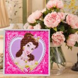 Factory Direct Wholesale New Children DIY Crystal Modern Flower Wall Art Canvas Home Decoration FT-012