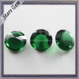 Emerald Diamond Shape Gemstone Glass Beads