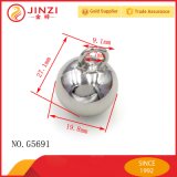 Ball Shaped Metal Decorative Beads Made by Zinc Alloy